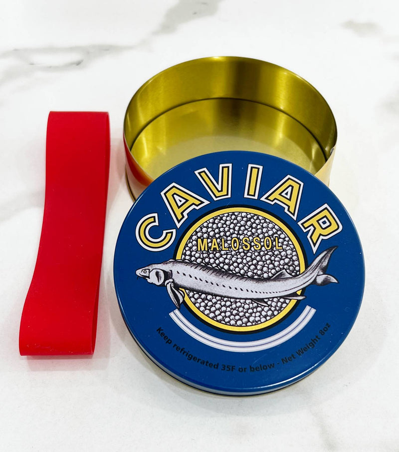 EMPTY CAVIAR TIN - 8 oz./250g - 12 PACK