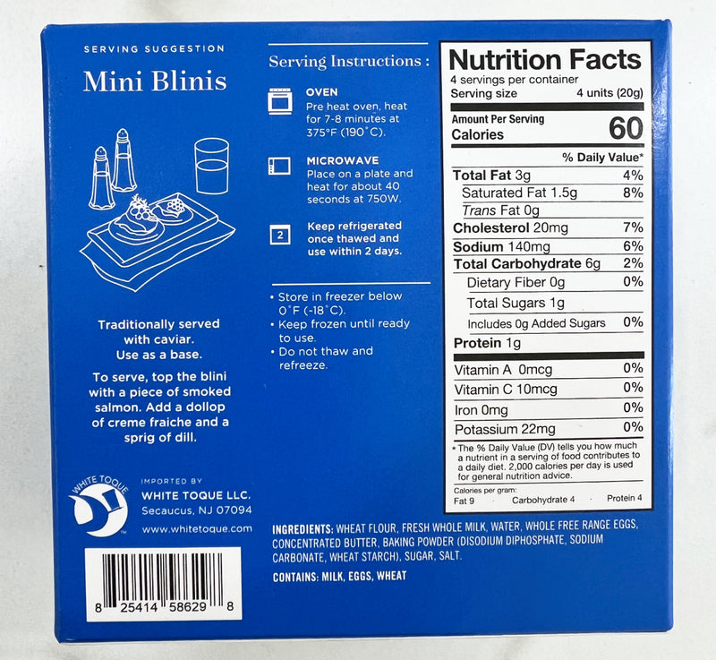 MINI BLINIS - 16/PACK